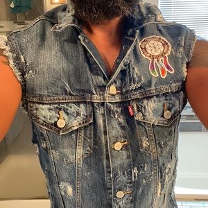 Custom Denim Vest